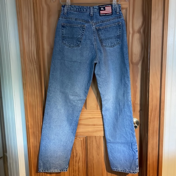 VINTAGE Polo Jean Company Straight Leg- Size 6 - Picture 3 of 8